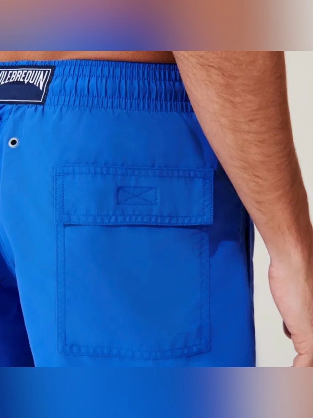 Vilebrequin Royal Blue Elastic Waist Swim Shorts